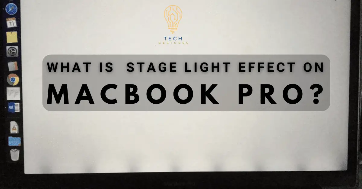 macbook pro stage light effect