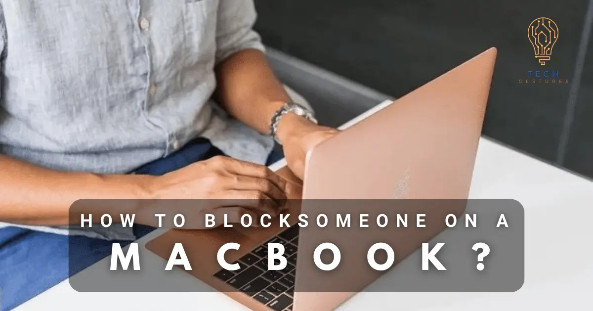 how to block someone on macbook